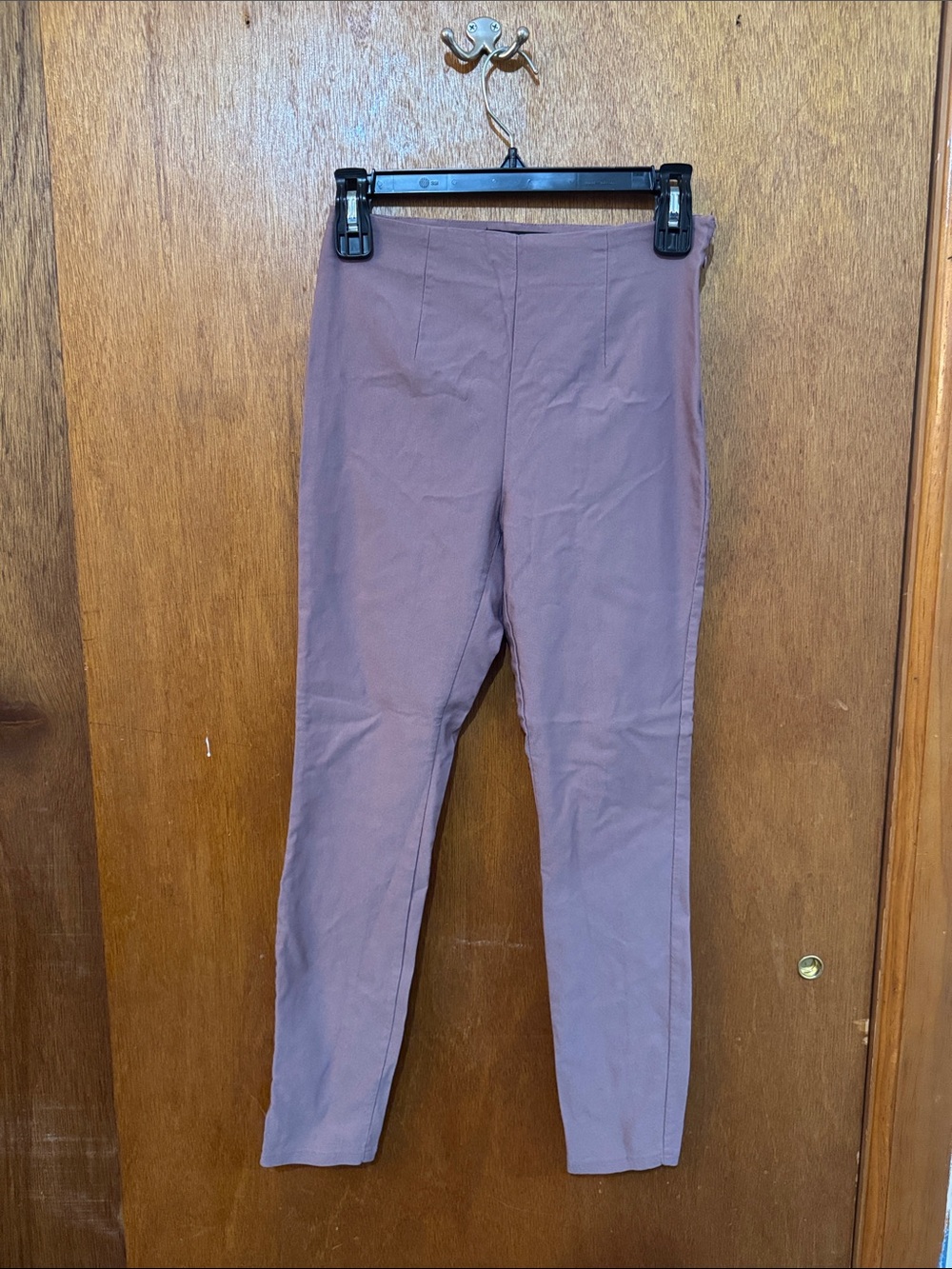 Mauve High-Waist Ponte Leggings